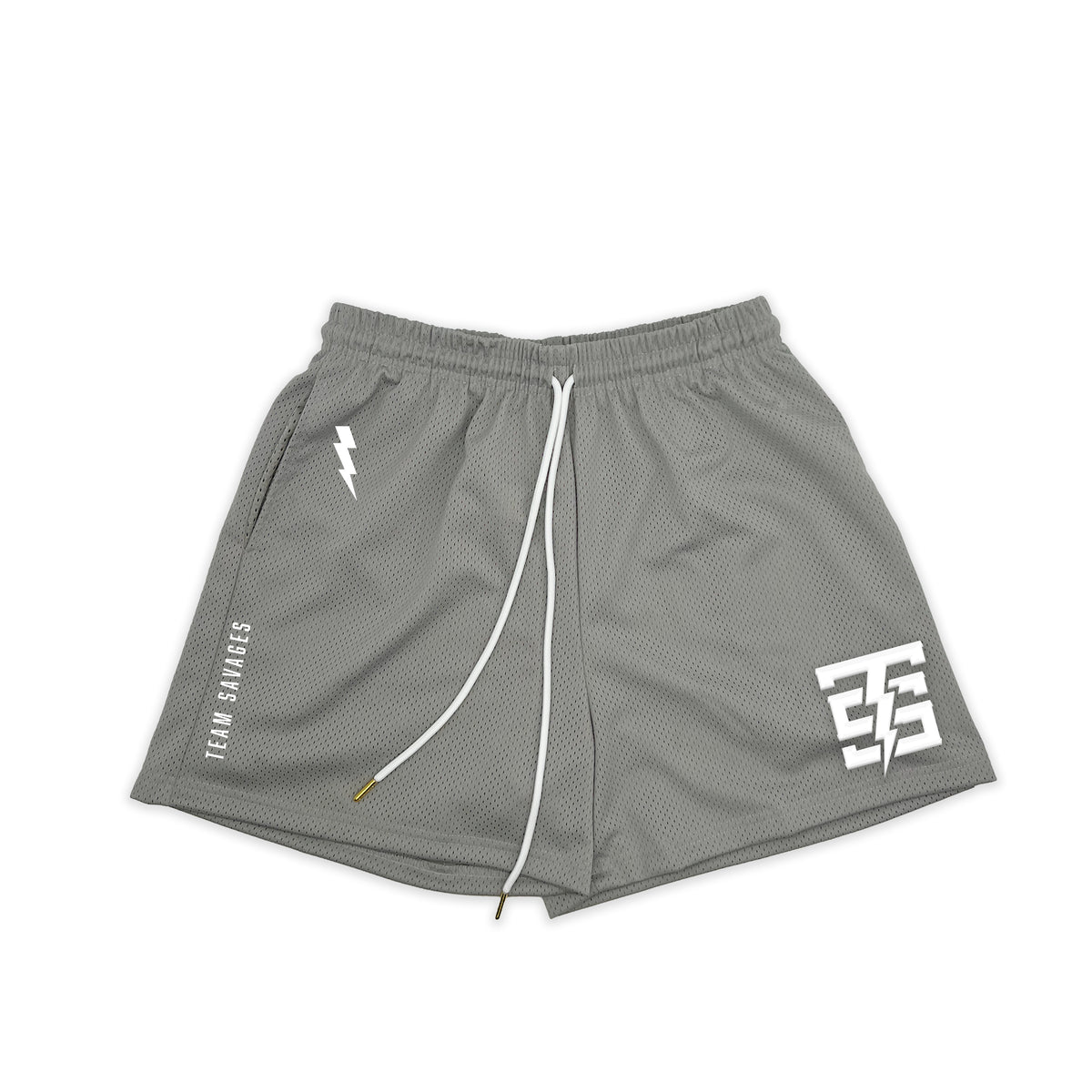 XG Mesh Shorts Mサイズ TS Mesh Shorts | Gray – Savage Lifestyle™