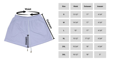 Team Savages Mesh Shorts | Black