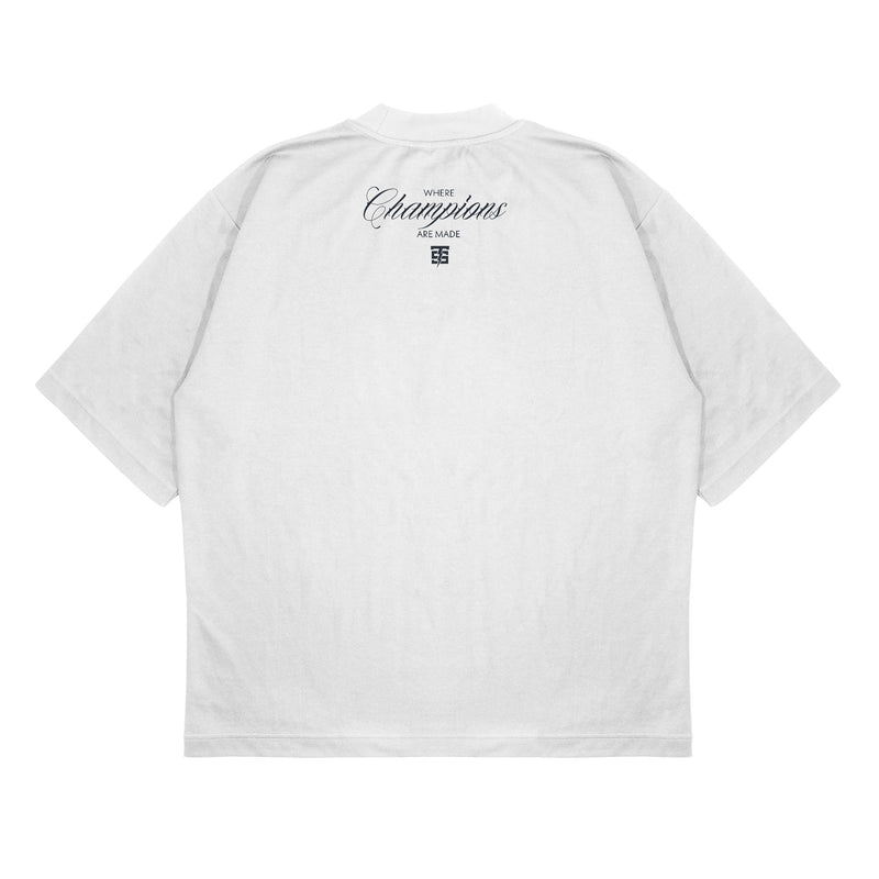 Team Savage Boxing Club Tee | White