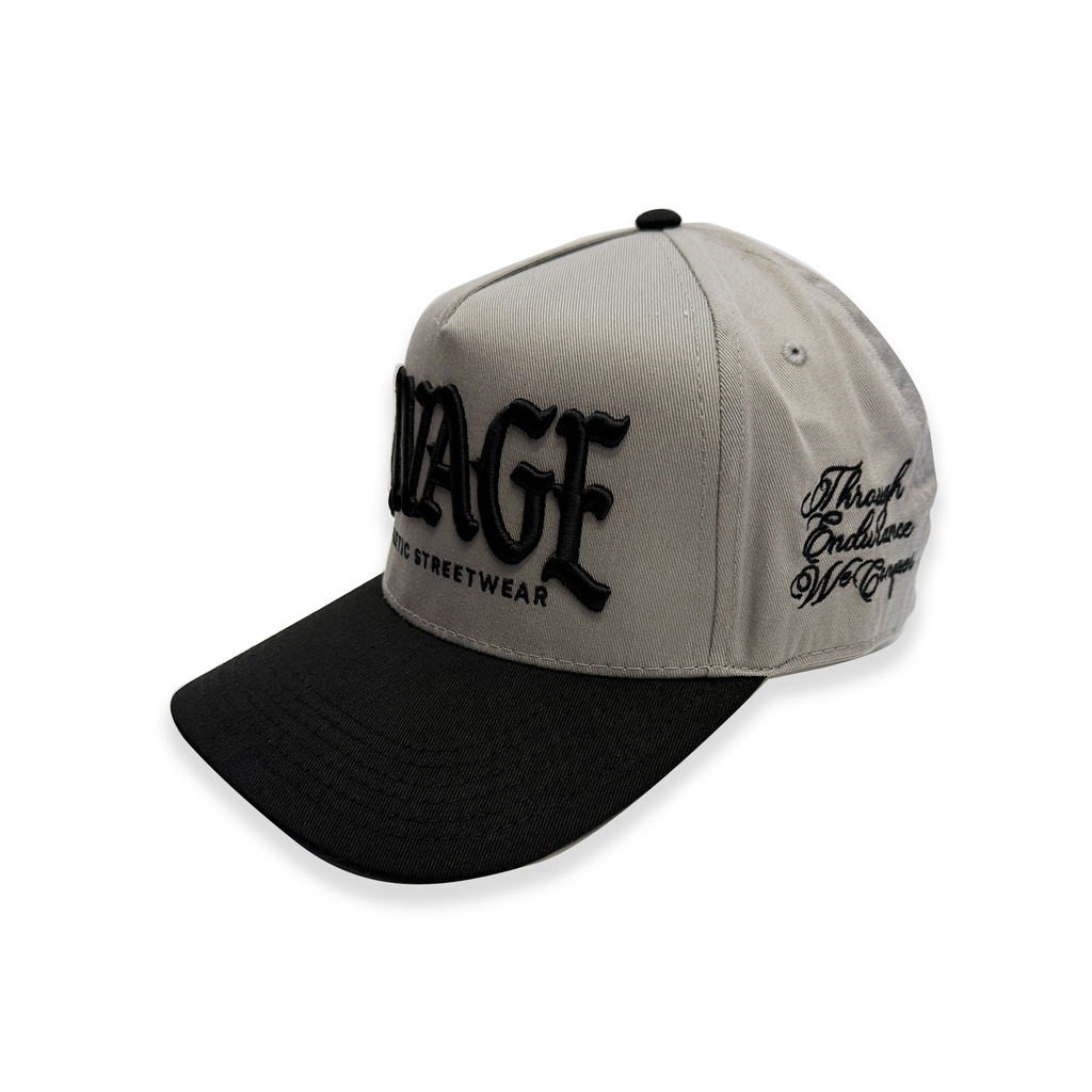 Savage Endurance Snapback - Gray / Black