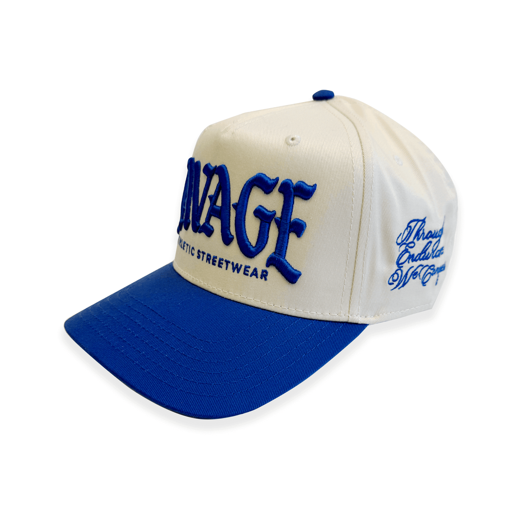 Savage Endurance Snapback - Natural / Royal Blue
