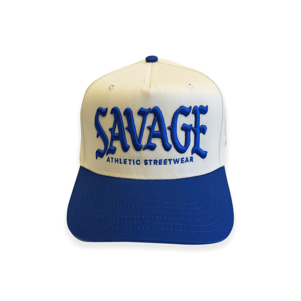 Savage Endurance Snapback - Natural / Royal Blue
