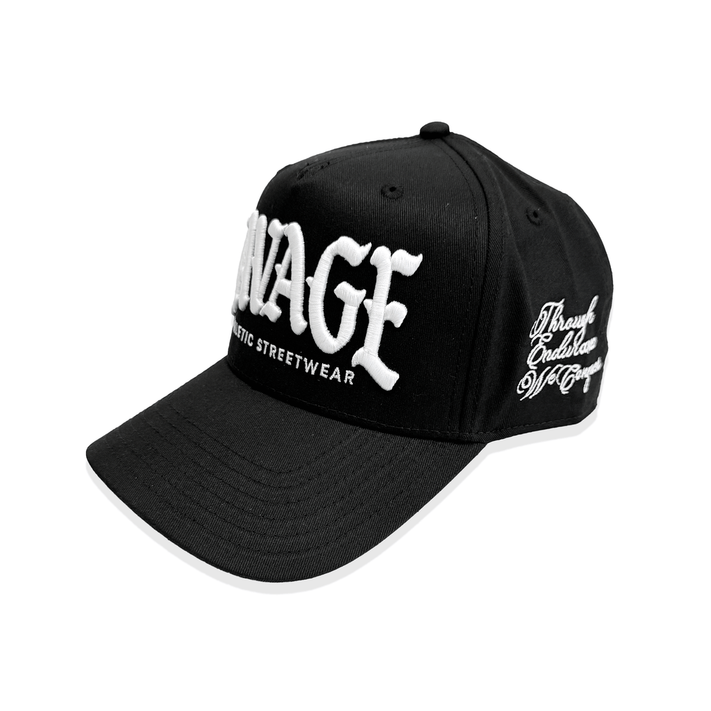 Savage Endurance Snapback - Black
