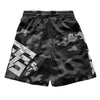 Black Camo Mesh Shorts