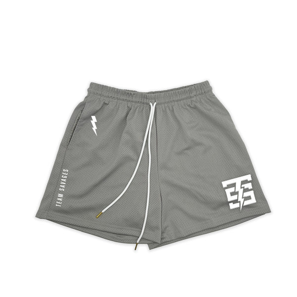 XG Mesh Shorts Mサイズ TS Mesh Shorts | Gray – Savage Lifestyle™