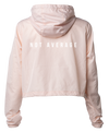 TS Lightweight Pullover Crop Windbreaker in light pink