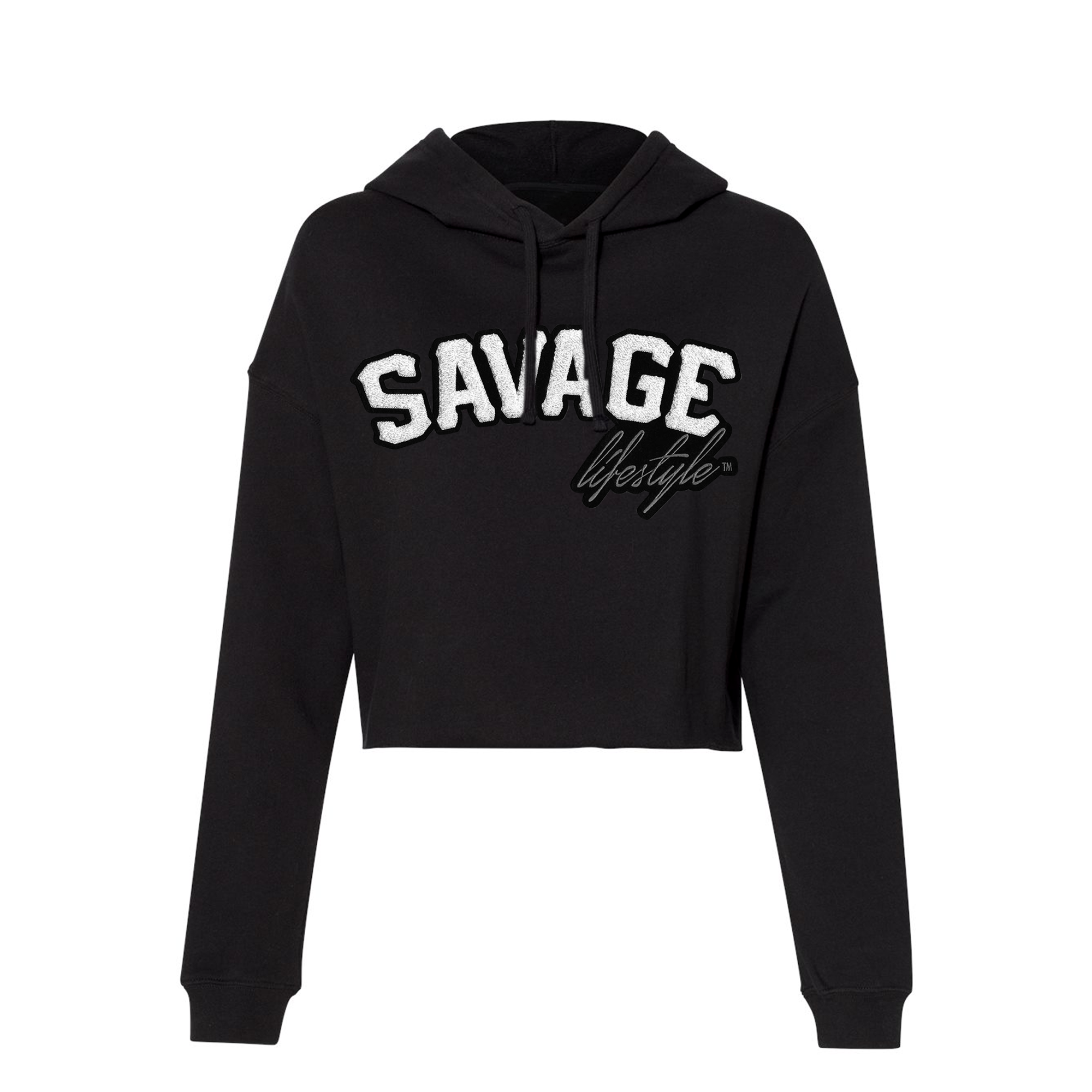 Savage Cropped Hoodie