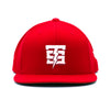 Team Savage Snapback in red