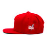 Team Savage Snapback in red